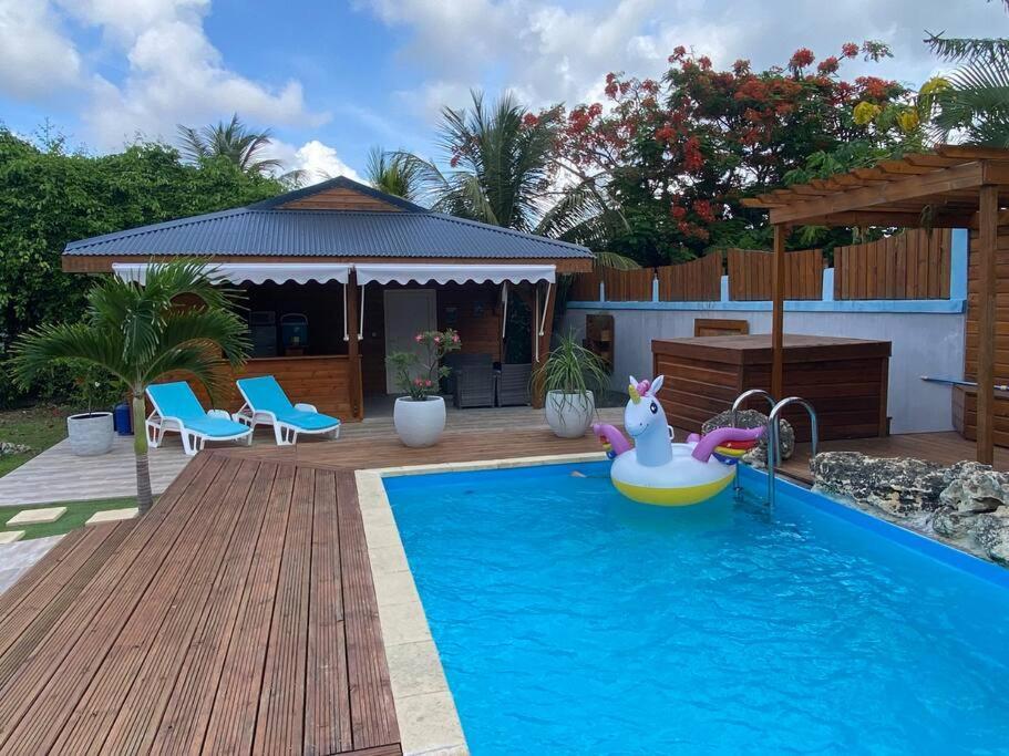Kaz Bleu Karaibes Villa Sainte-Anne  Kültér fotó